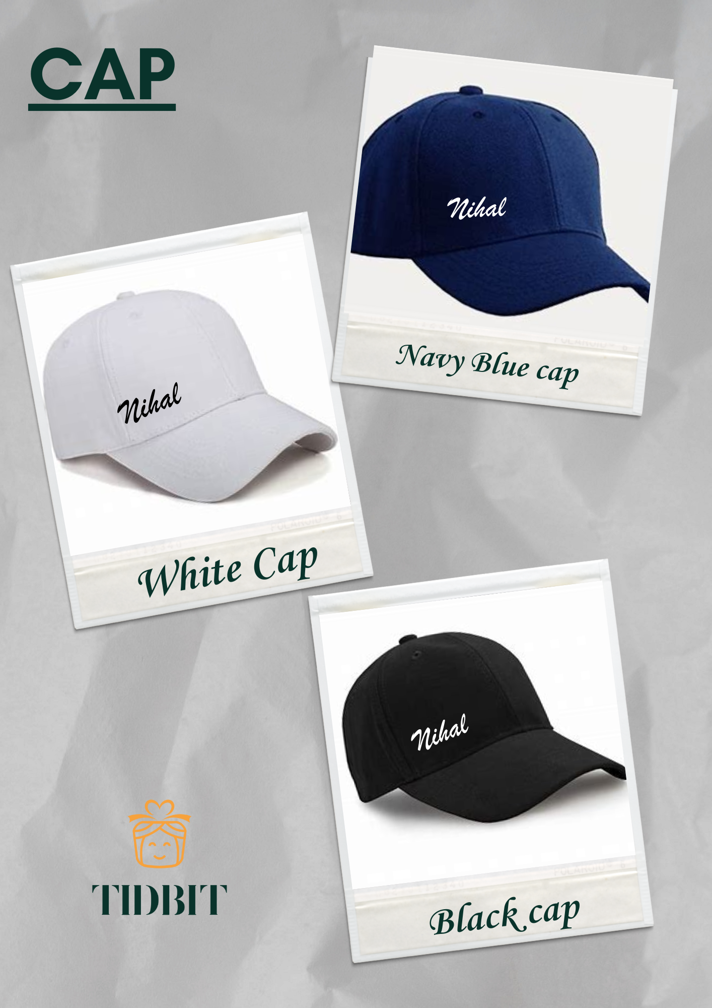 TIDBIT Urban Essentials Hamper – 7 Personalized Items