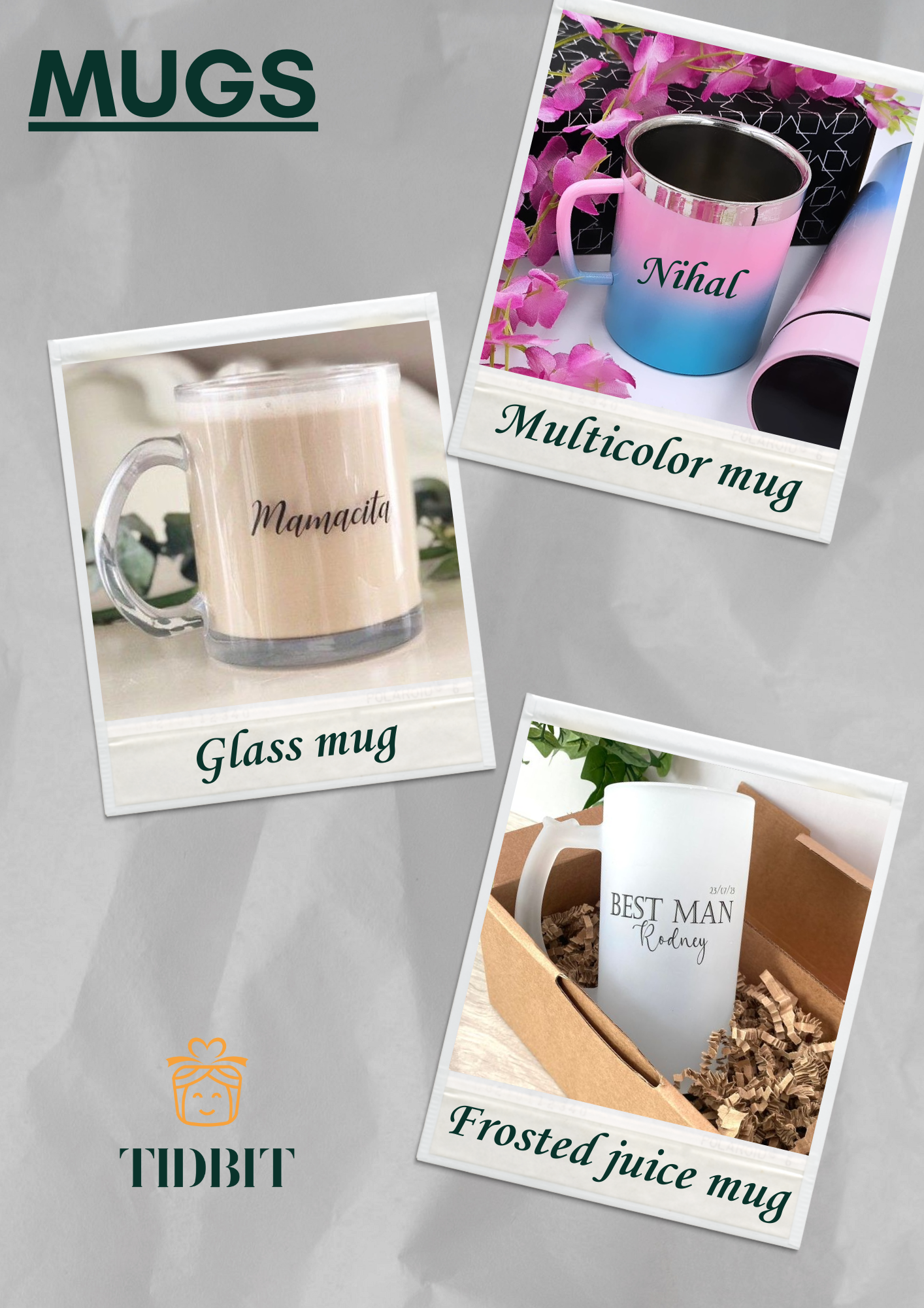 TIDBIT Urban Essentials Hamper – 7 Personalized Items